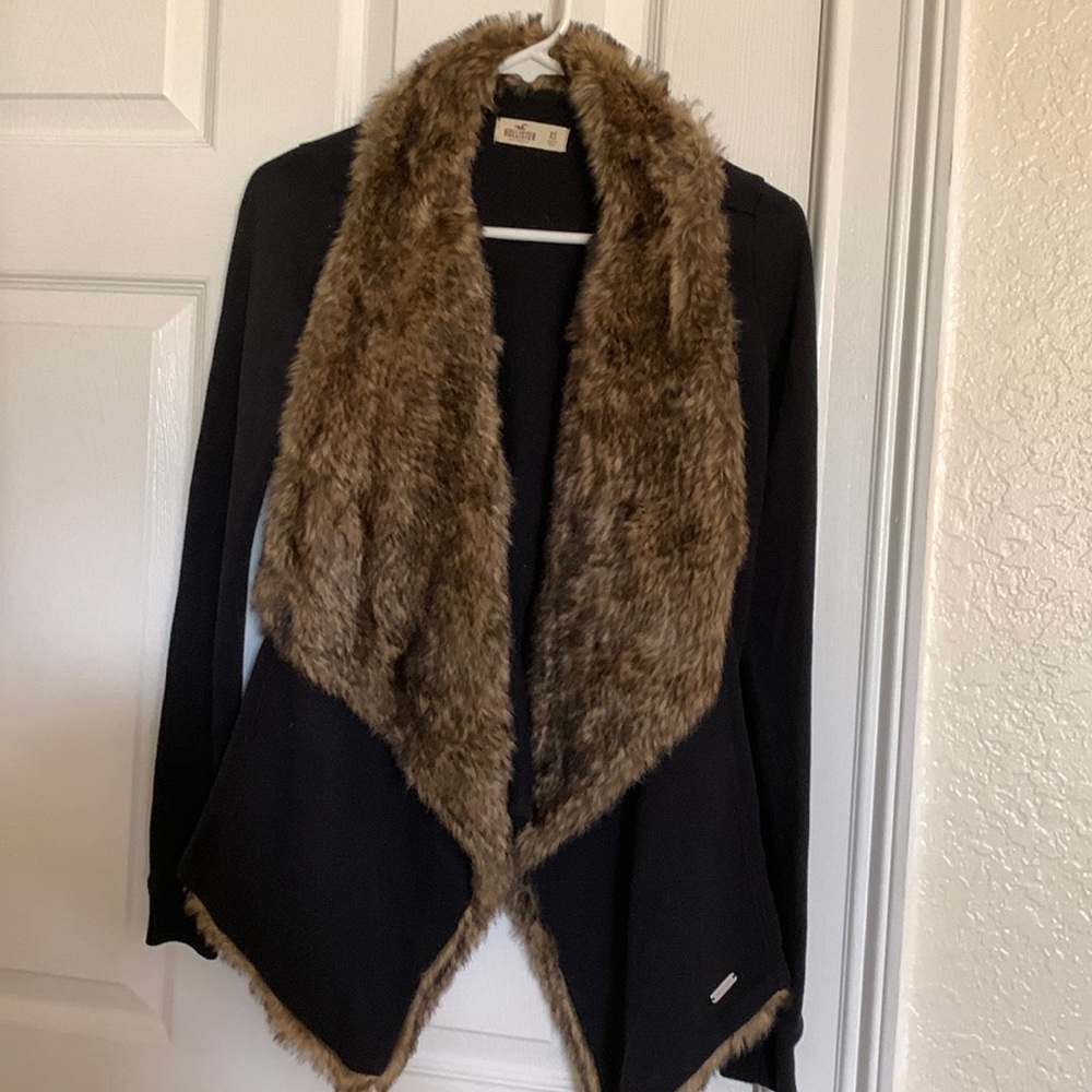 Hollister Faux Fur Sweater